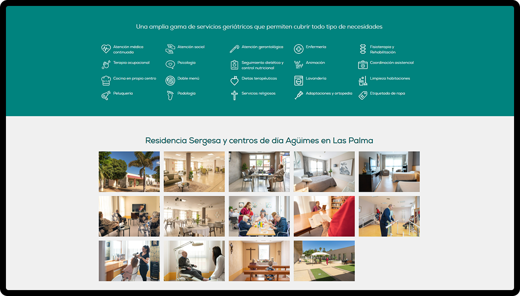 Sesión de fotos nueva web para Grupo Sergesa Nuevo Logotipo de Grupo Sergesa Identidad corporativa agencia de publicidad en Murcia agencia de Marketing